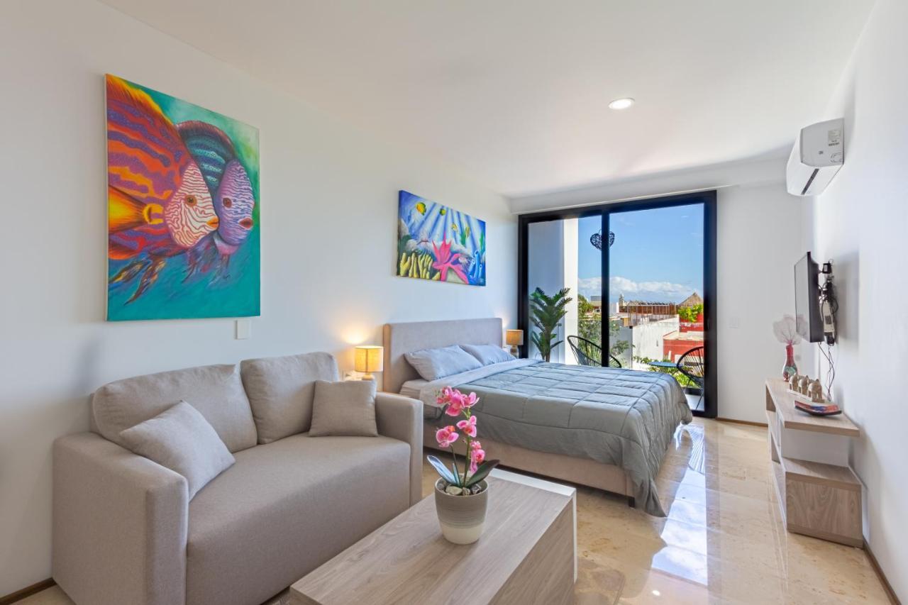Luxury Studios On The 5Th Avenue Ocean View Rooftop I By Yeah 신데 델 카르멘 외부 사진